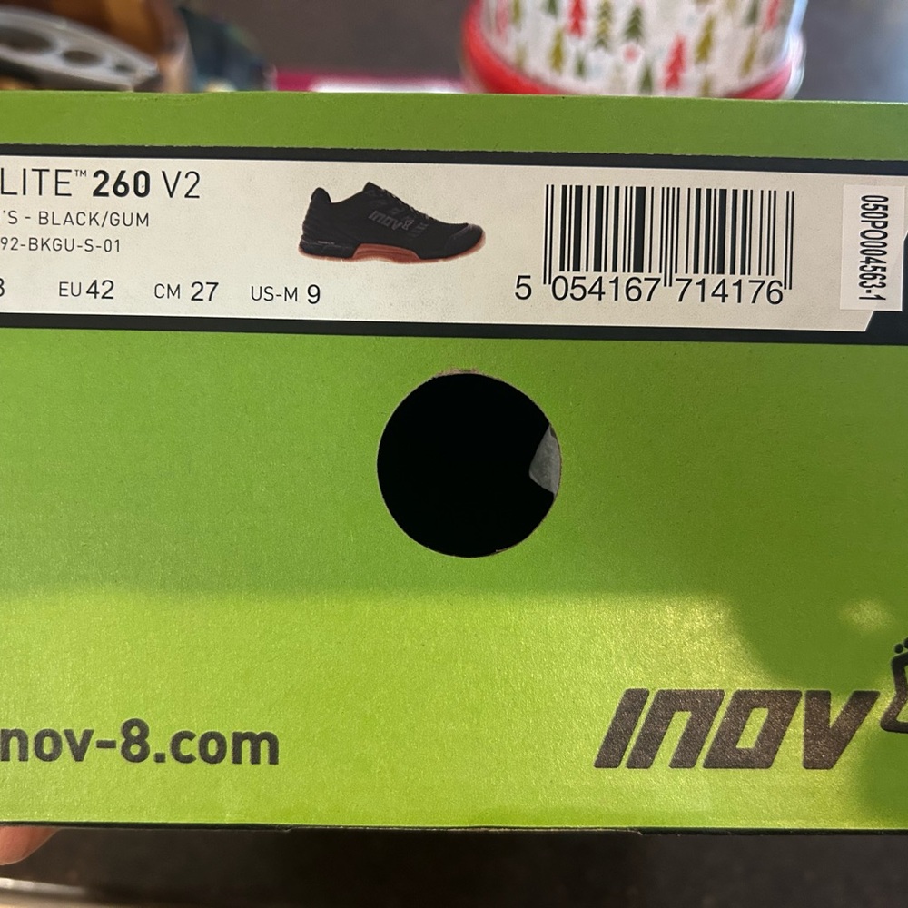 BRAND NEW Inov-8 F-Lite 260 V2 Black Trainers - Picture 6 of 6